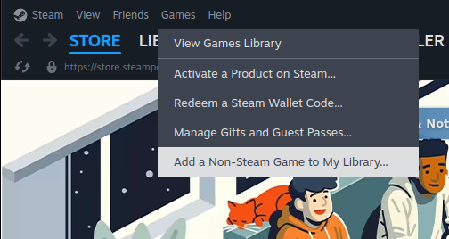 /talexander/homepage/media/commit/678ff7b9aee328646f02071031346cfe2055f2fc/posts/2025/02/16/install-sm64ex-steam-deck/files/add_non_steam_game.png
